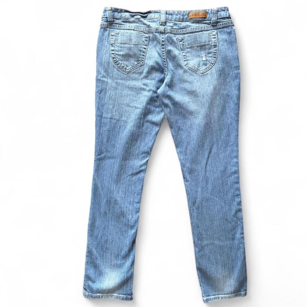 y2k light wash Low rise MUDD Jeans